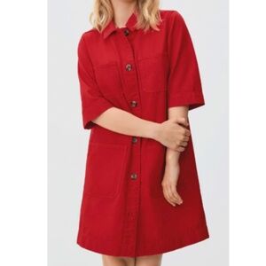 Everlane Chore Mini Dress